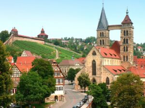 esslingen, neckar, city church